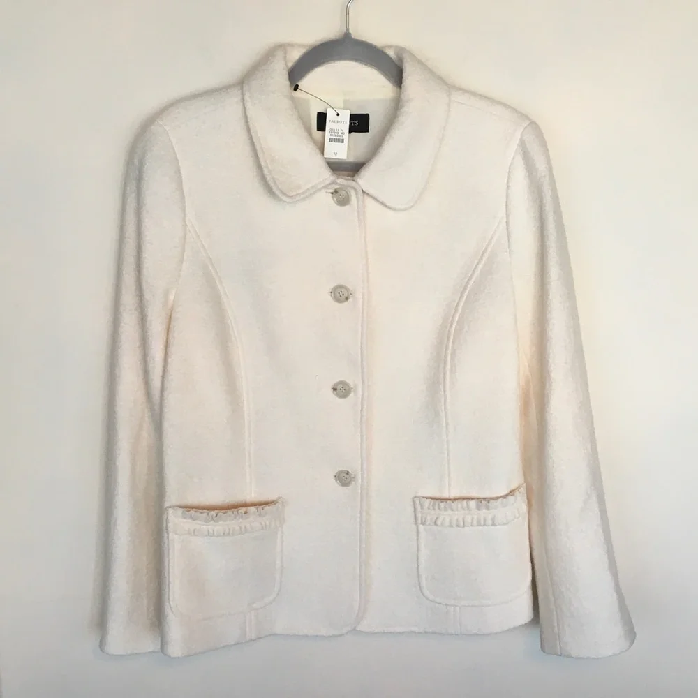 Talbots Cream Jacket - Picture 1 of 5